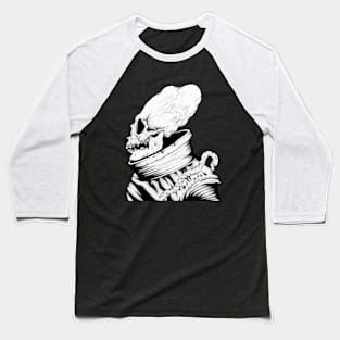 Pakal (Black & White) Baseball T-Shirt